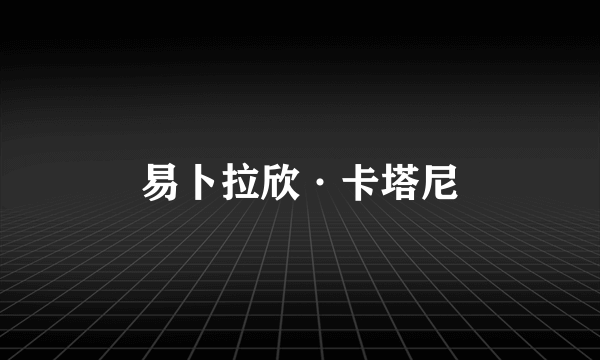 易卜拉欣·卡塔尼