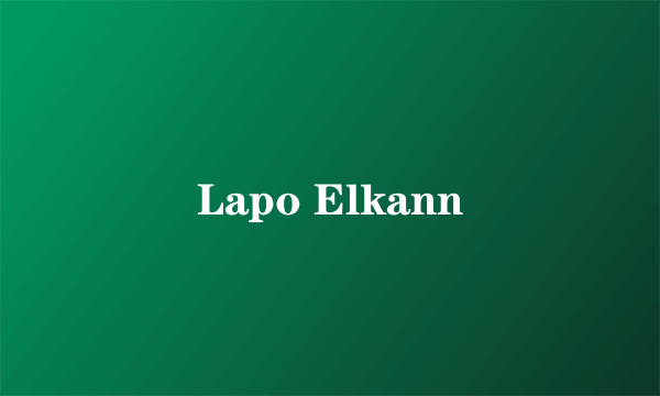 Lapo Elkann