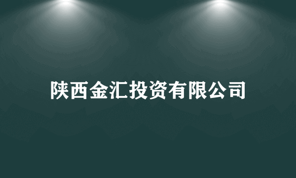 陕西金汇投资有限公司