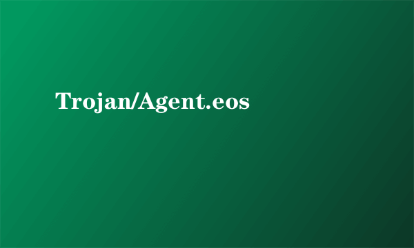 Trojan/Agent.eos