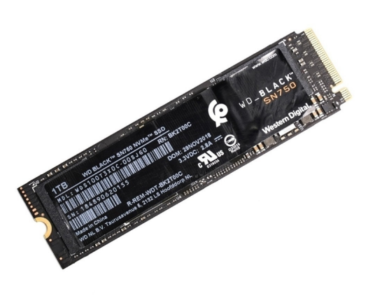 西部数据Black SN750 NVMe(1TB)