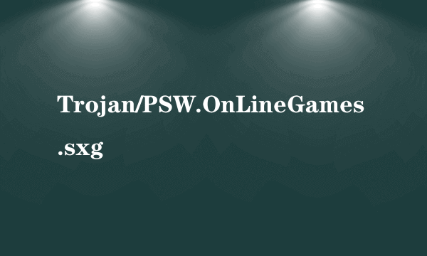 Trojan/PSW.OnLineGames.sxg