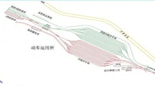 宜昌北动车运用所