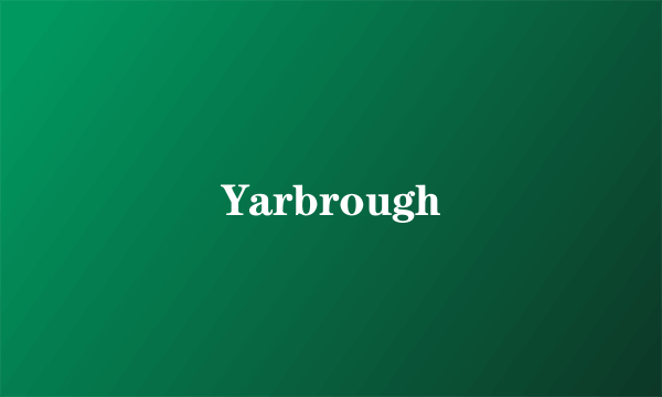 Yarbrough